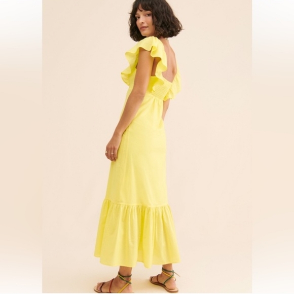 Farm Rio Yellow Ruffle Dress - Picture 2 of 4